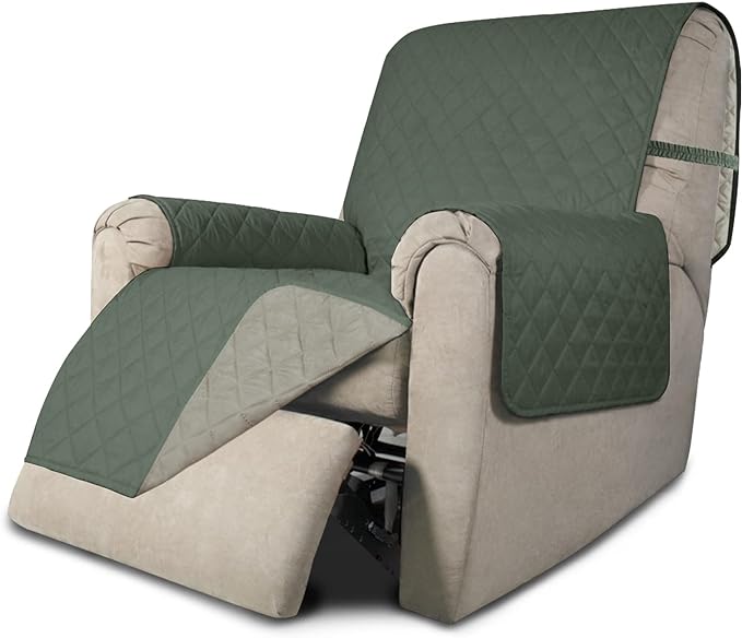 Easy-Going Recliner Chair Slipcover Reversible Sofa Cover Water Resistant Couch by Easy-Going