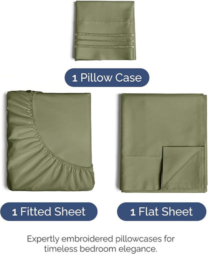 Twin XL Size 3 Piece Sheet Set - Image 2