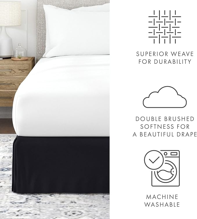 Linen Market Bed Skirt - Image 5