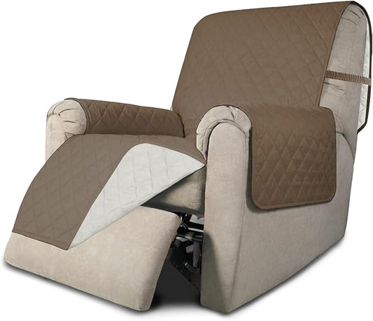 Easy-Going Recliner Chair Slipcover Reversible Sofa Cover Water Resistant Couch by Easy-Going