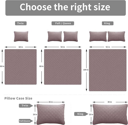 Easy-Going King Size Reversible Quilt Set - Image 6