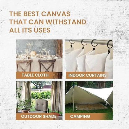 ZUPERIA Canvas Drop Cloth for Painting Painters Drop Cloth for Painting - Image 9