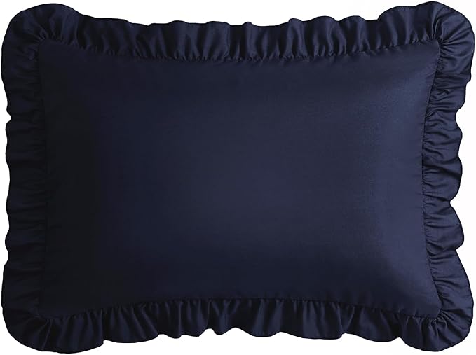 KKJIAF Ruffle Body Pillow Cases Set of 1, Ruffled Pillow Covers - Image 7