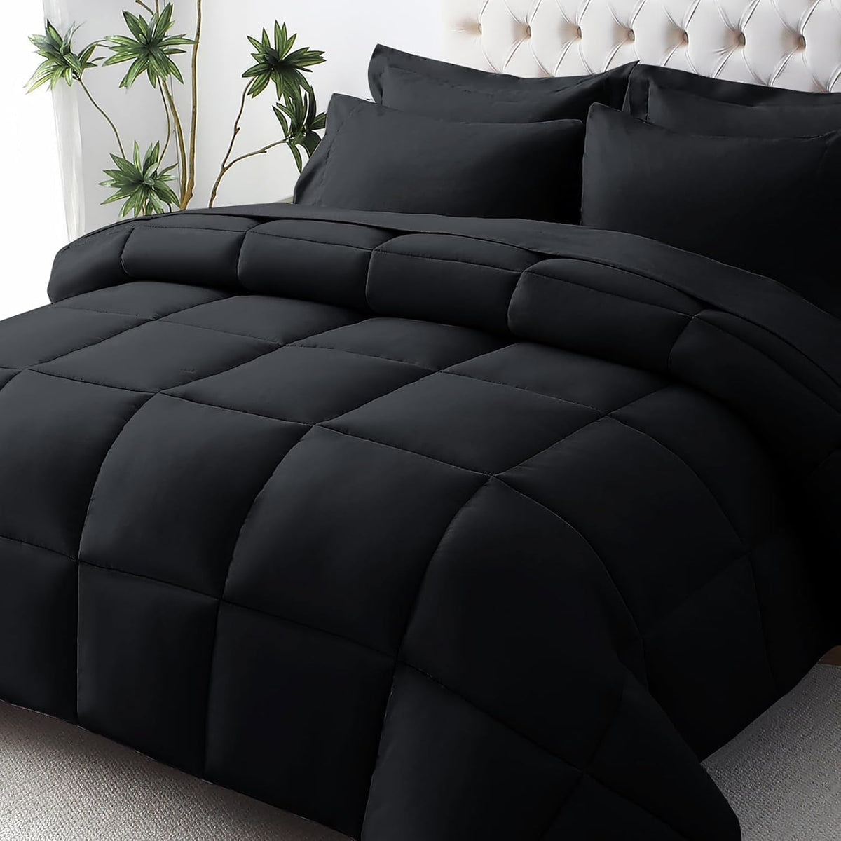 jollyvogue full comforter set, ultra-soft bed in a, main product view