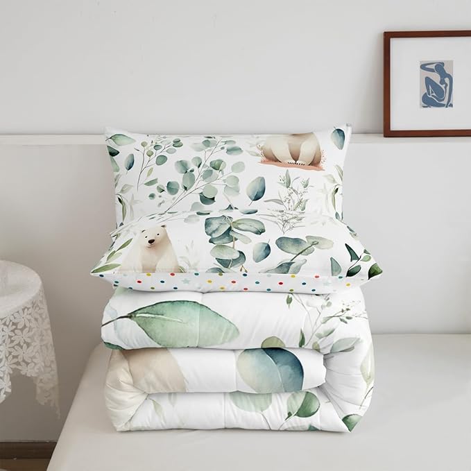 Erosebridal Boys Cartoon Animal Queen Comforter Set - Image 6