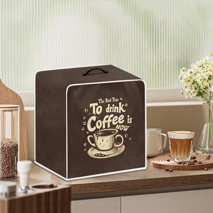 Mumeson Coffee Cup Coffee Maker Cover, Home Kitchen Appliance Cover Stain Dust - Image 3