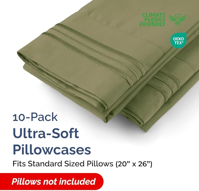 Standard Pillow Cases Set of 10 - Image 2