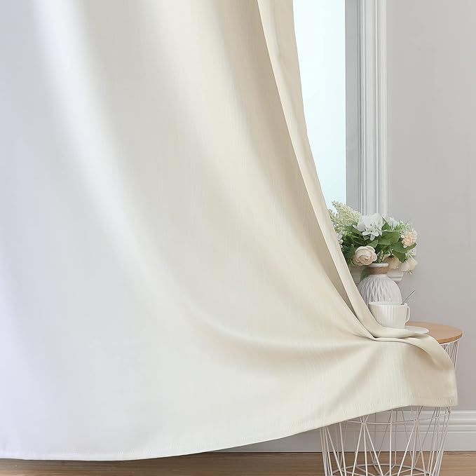 Estelar Textiler Full Room Darkening Blackout Curtains 72 Inch Length 2 Panels - Image 6
