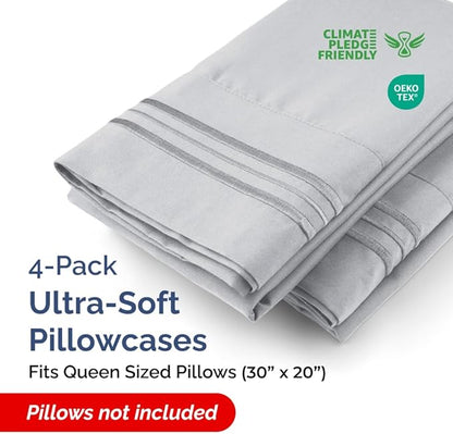Queen Pillow Cases Set of 4 - Image 2