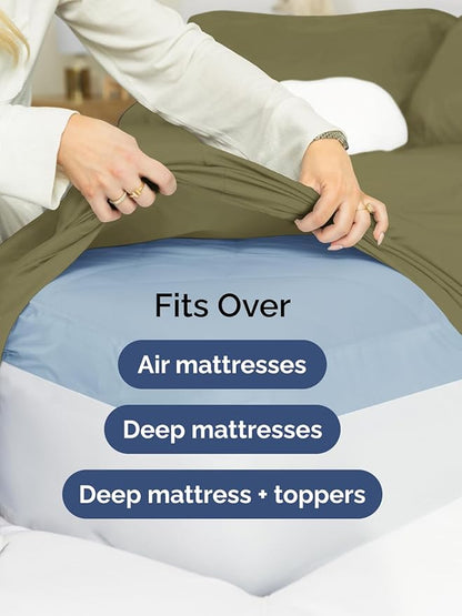 Extra Deep Cal King Sheet Set - Image 6