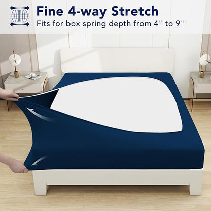 PureFit Stretchy Box Spring Cover Twin - Image 3