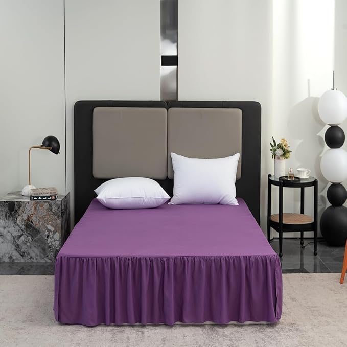 Bed Skirt King Size Ruffled Bed Skirt - Image 6