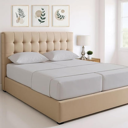 THREAD SPREAD 100% Egyptian Cotton Split King Sheets Sets by THREADSPREAD