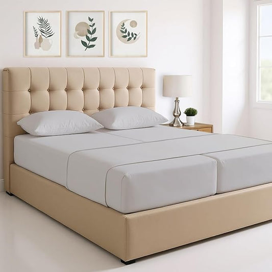 THREAD SPREAD 100% Egyptian Cotton Split King Sheets Sets by THREADSPREAD