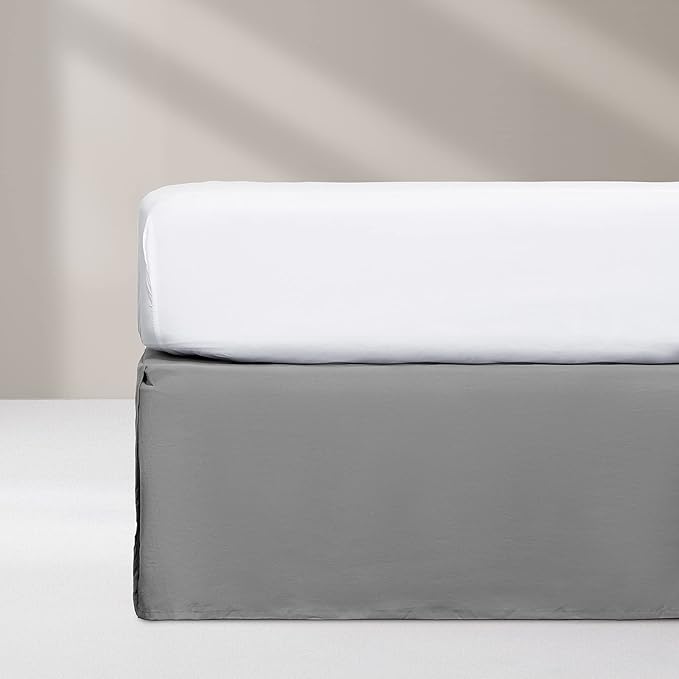 SONIVE Queen Bed Skirt, Classic Tailored Easy Fit Brushed Microfiber Skirts - Image 8
