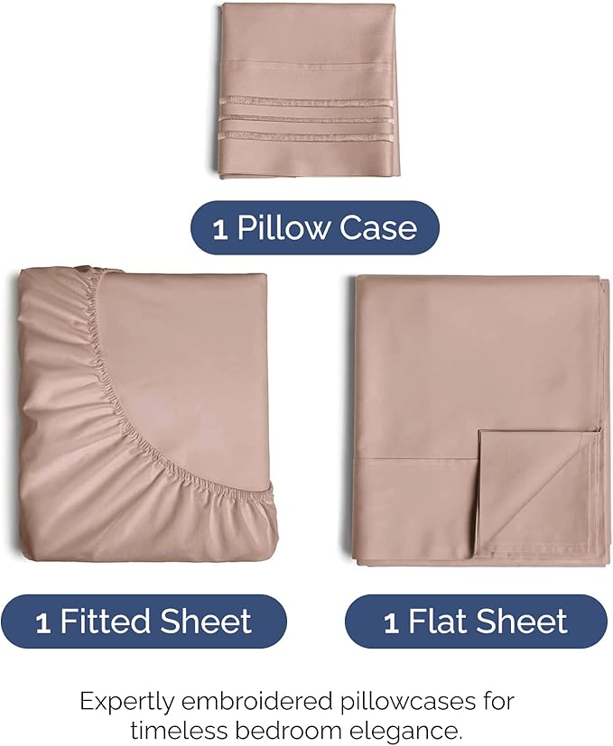 Twin Size 3 Piece Sheet Set - Image 2