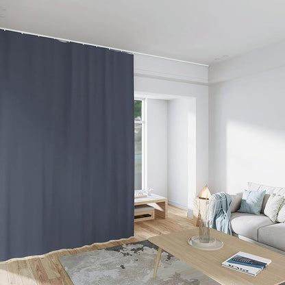 Room Divider Curtains Total Blackout Privacy Curtain Panel Room Thermal - Image 6