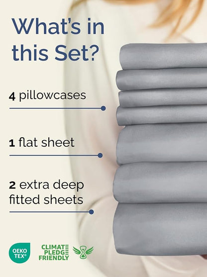 Extra Deep Split King Sheet Set - Image 2