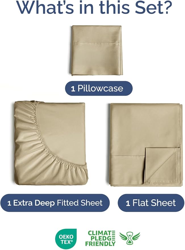 Extra Deep Pocket Twin XL Sheets - Image 2