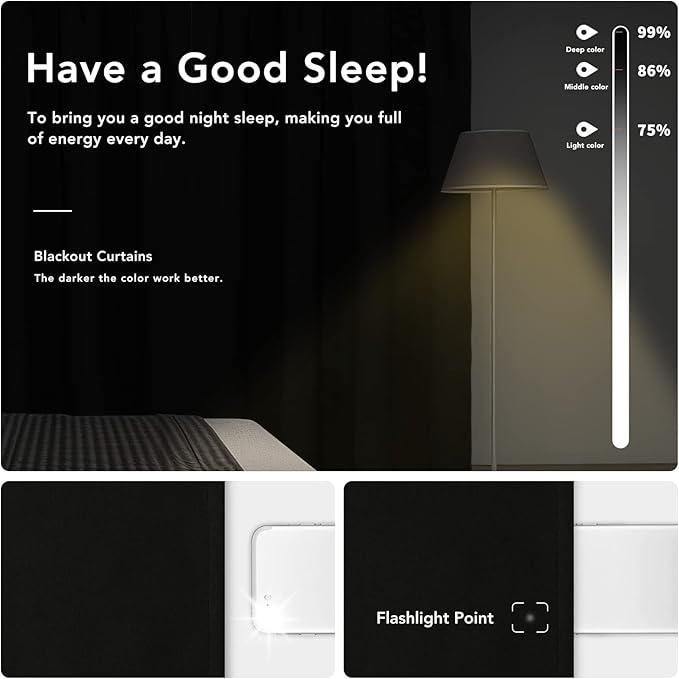 Easy-Going Rod Pocket Blackout Curtains - Image 3
