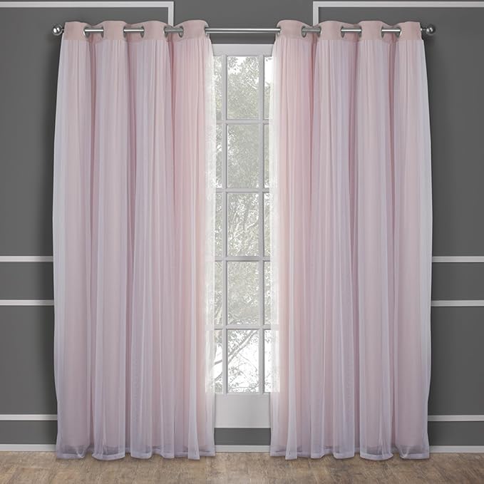 TOWN & COUNTRY LUXE Talia Double Layer Indoor Curtains, Sheer and Room - Image 3