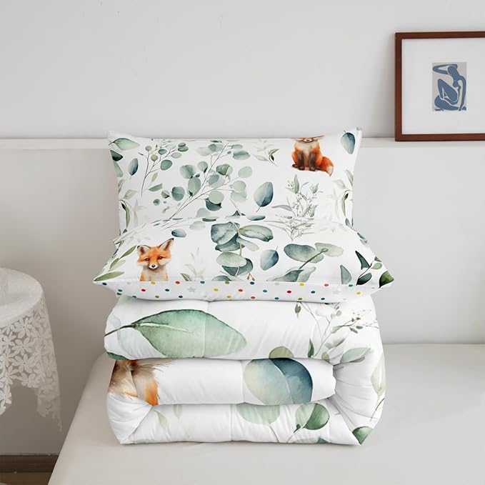 Erosebridal Girls Cartoon Animal Twin Comforter Set - Image 6