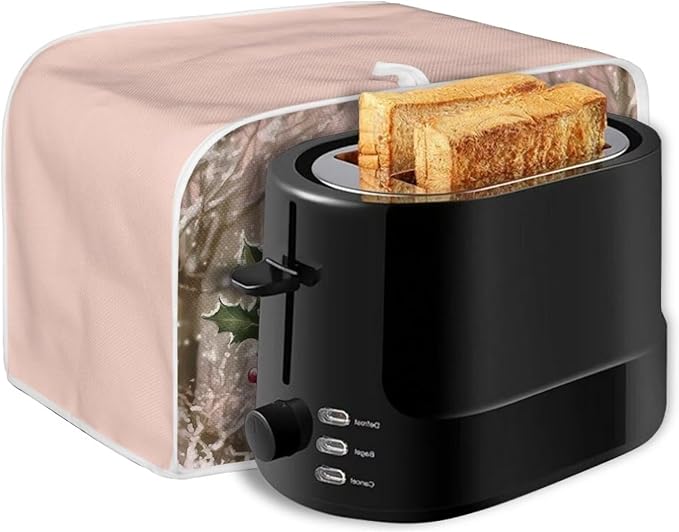 ZFRXIGN Christmas Snowman Toaster Covers 4 Slice Toaster Cover - Image 6