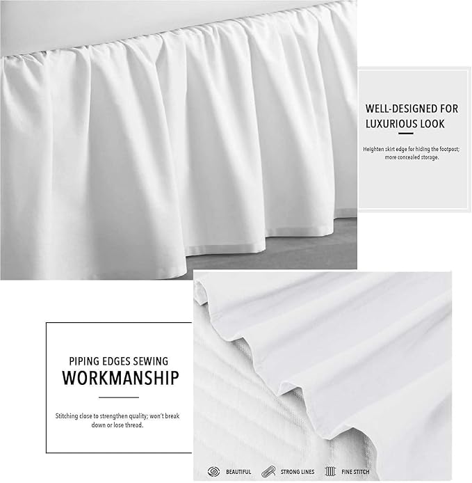 SlumberWell Twin Bed Skirt - Image 3