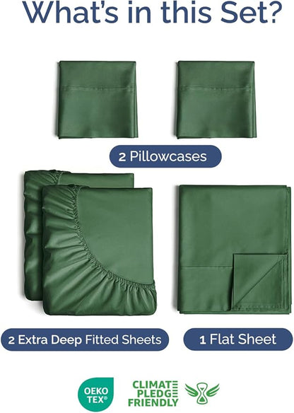 Extra Deep Pocket Split King Sheets - Image 2