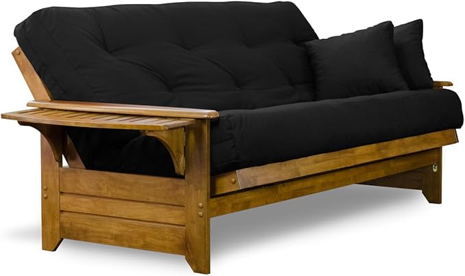 Nirvana Futons Brentwood Tray Arm Futon Sofabed Set - Image 5