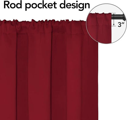 Easy-Going Rod Pocket Blackout Curtains - Image 2