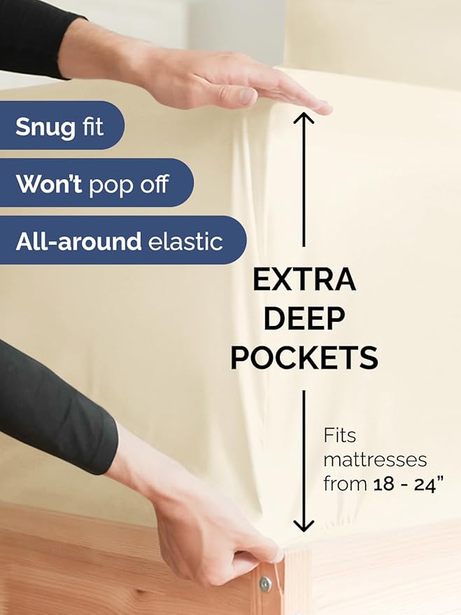 Extra Deep Queen Sheet Set - Image 3