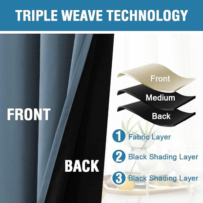 H.VERSAILTEX 100% Blackout Curtains - Image 4