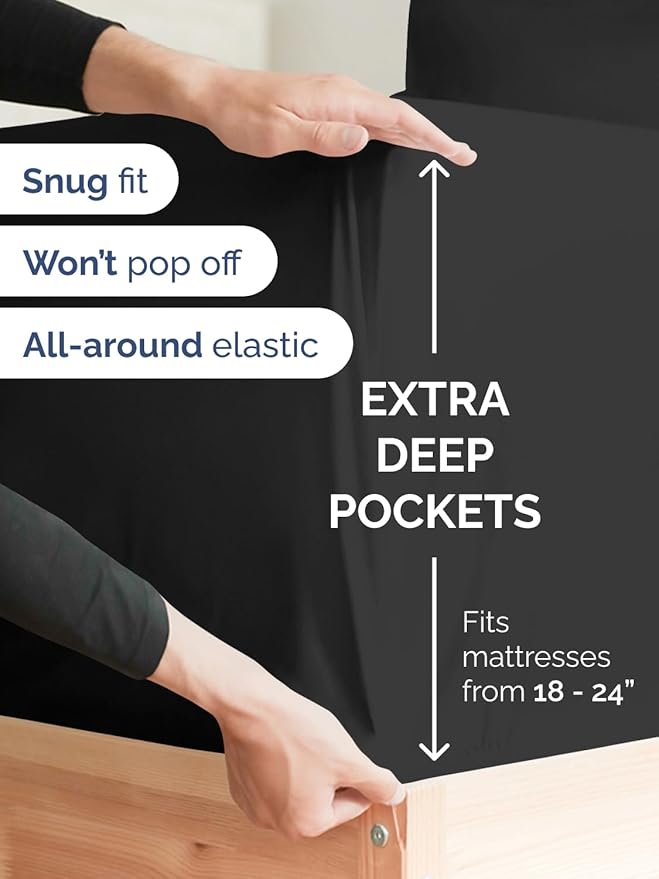Extra Deep Pocket King Sheets - Image 3