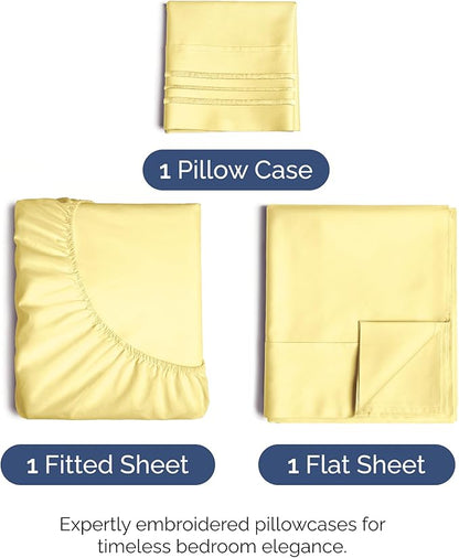 Twin Size 3 Piece Sheet Set - Image 2