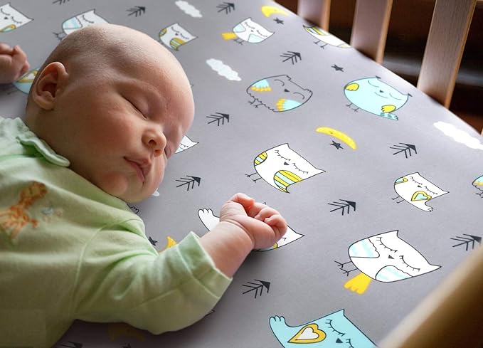 BROLEX Baby Fitted Crib Sheets: Kid Crib Sheets - Image 5