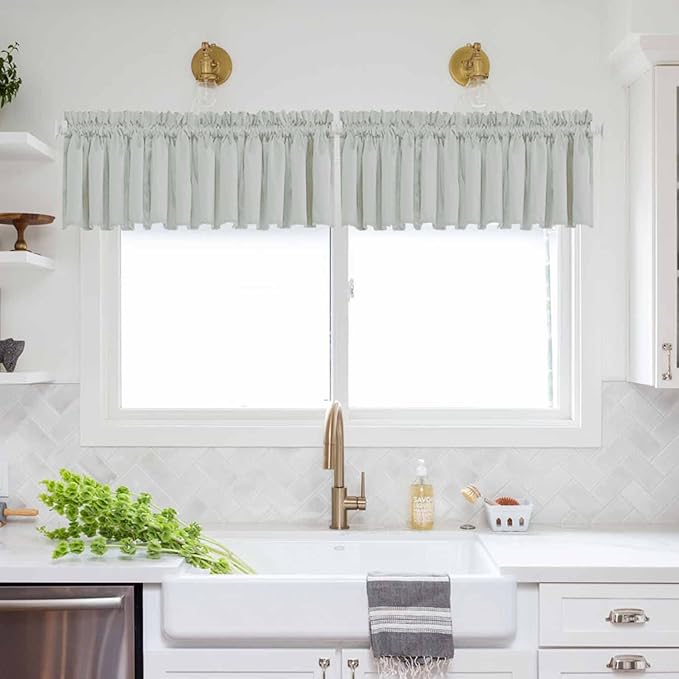 Blackout Valance Curtains for Bedroom, Living Room & Basement - Image 4