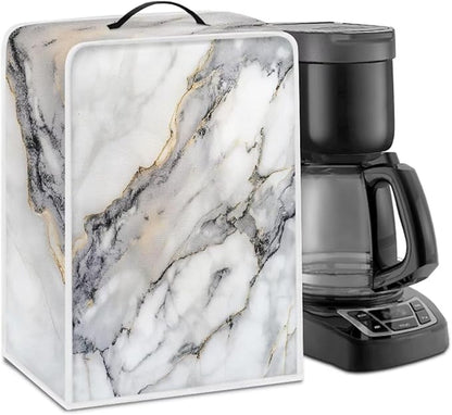 Marble Coffee Maker Cover for Kitchen by Unknown