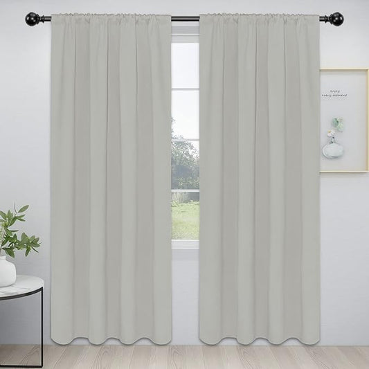 Easy-Going Rod Pocket Blackout Curtains by Easy-Going
