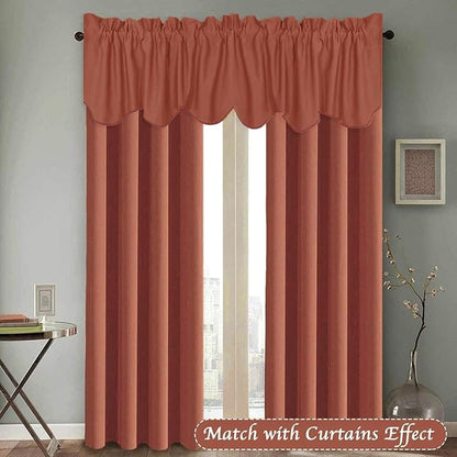 H.VERSAILTEX 2 Panels Blackout Curtain Valances - Image 2