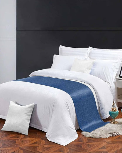 Retro Farm Linen Flax Bed Runners - Image 4