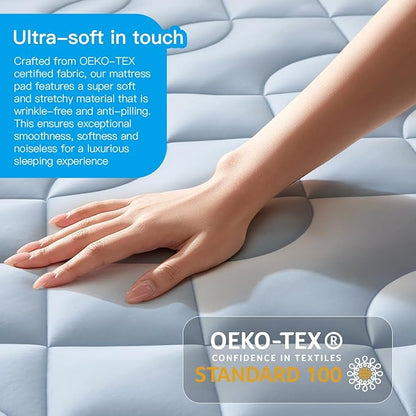 Cooling Mattress Topper Queen Size - Image 5