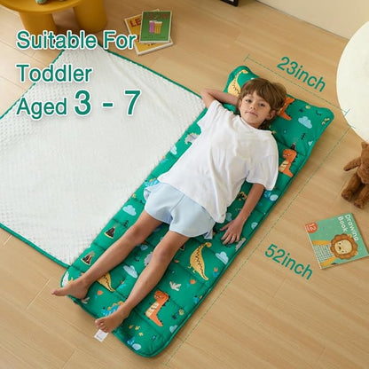 beeweed Toddler Nap Mat, Rollup Design Kid Sleeping Mat - Image 7