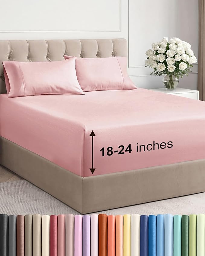 Extra Deep Pocket King Sheets by CGKUnlimited
