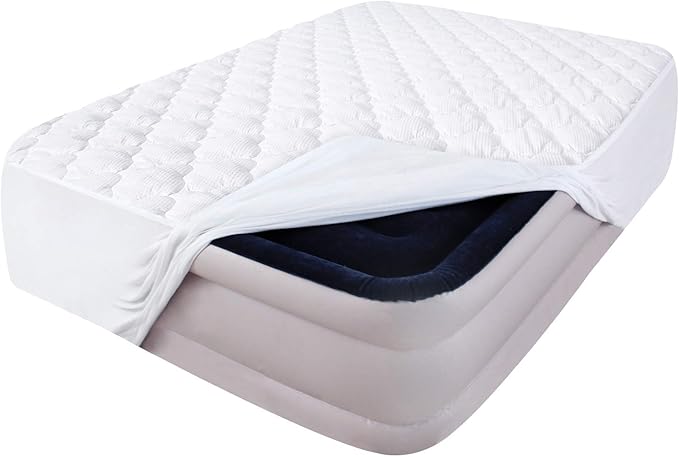Twin XL Air Mattress Topper, Mattress Topper Twin XL Mattress Pad, Super Soft - Image 7