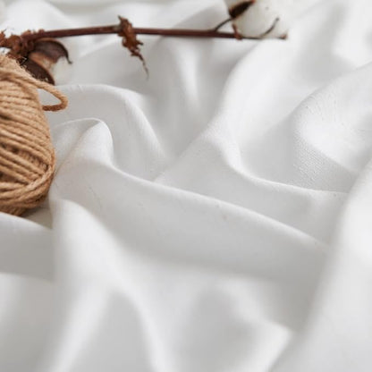 jinchan Kitchen Curtains 36 Inch Linen Tier Curtains Farmhouse Tab Top Small - Image 5