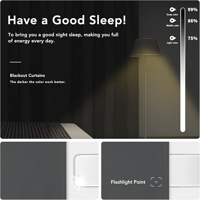 Easy-Going Rod Pocket Blackout Curtains - Image 3