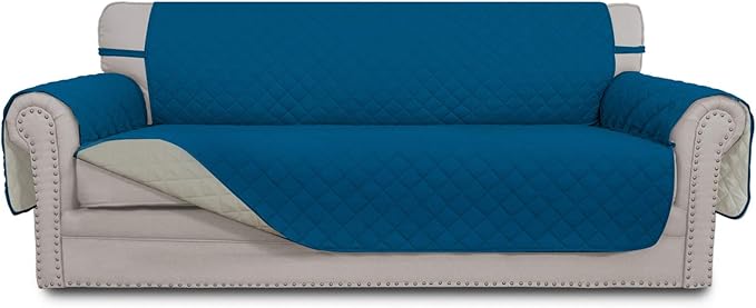 Easy-Going 4 Seater Sofa Slipcover Reversible Sofa Cover Water Resistant Couch by Easy-Going