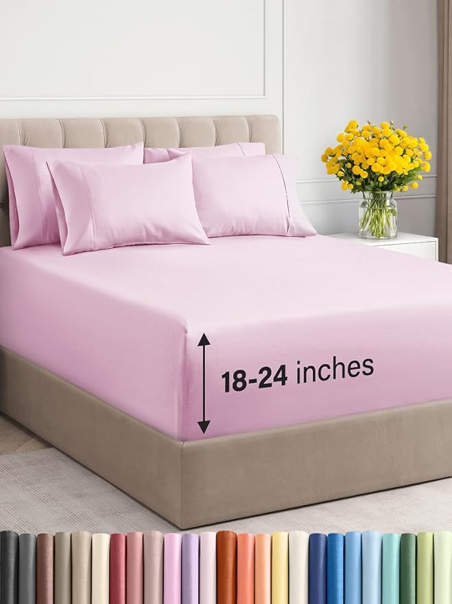 Extra Deep Cal King Sheet Set by CGKUnlimited