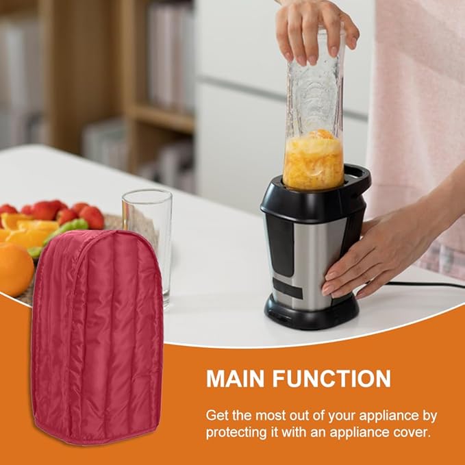 Kitchen Blender Dust Cover, Anti Fingerprint Polyester Stand Mixer or Coffee - Image 3